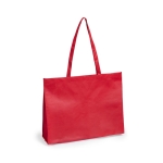 Non woven tas bedrukken met lange handvatten 80 g/m2 Fifth Avenue XL kleur rood  negende weergave