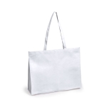 Non woven tas bedrukken met lange handvatten 80 g/m2 Fifth Avenue XL kleur wit  negende weergave