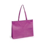 Non woven tas bedrukken met lange handvatten 80 g/m2 Fifth Avenue XL kleur fuchsia  negende weergave