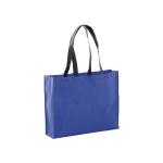 Non woven tas in felle kleur bestendig 9kg 100 g/m2 Black Handle kleur blauw  negende weergave