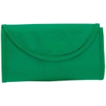 Non woven tassen met klittenbandsluiting 80 g/m2 Velcro kleur groen