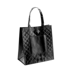 Resistente gelamineerde non woven tassen 7 kg 160 g/m2 Color Tote kleur zwart  negende weergave