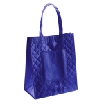 Resistente gelamineerde non woven tassen 7 kg 160 g/m2 Color Tote kleur blauw