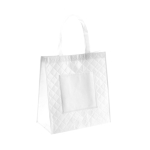 Resistente gelamineerde non woven tassen 7 kg 160 g/m2 Color Tote kleur wit  negende weergave