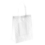 Resistente gelamineerde non woven tassen 7 kg 160 g/m2 Color Tote kleur wit