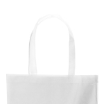 Non woven tas geschikt voor sublimatie 80 g/m2 C Blanc Sublim kleur wit derde weergave