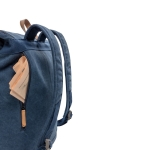 Hoge kwaliteit canvas rugzak voor 15,6'' laptop Casual kleur blauw zesde weergave