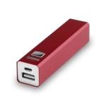 Powerbanks in opvallende kleur bedrukken 2.200 mAh Colors kleur rood  negende weergave