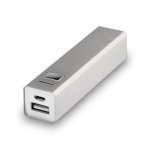 Powerbanks in opvallende kleur bedrukken 2.200 mAh Colors kleur zilver  negende weergave