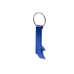 Aluminium bieropener sleutelhanger in kleur Aluhandle kleur blauw  negende weergave