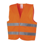 Veiligheidsvest van polyester met hoge zichtbaarheid XL kleur oranje