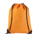 Non-woven rugtasje bedrukken 80 g/m2 met bedrijfslogo Original kleur oranje