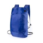 Opvouwbare rugzak bedrukken met logo van 210D polyester Light kleur blauw  negende weergave