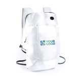 Opvouwbare rugzak bedrukken met logo van 210D polyester Light met jouw bedrukking