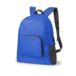 Robuuste opvouwbare reisrugzak bedrukken met logo Compact kleur blauw  negende weergave