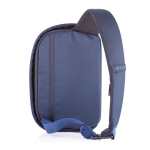 Antidiefstalrugzak met USB en RFID en USB-poort Bobby Sling kleur marineblauw weergave 13