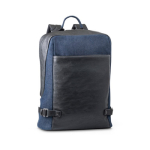 Elegante en jeugdige rugzak voor 15,6'' laptop Contrast kleur jeans blauw