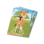 Dierenstickersset voor kinderen Game Animal Stickers kleur wit derde weergave