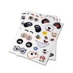 Dierenstickersset voor kinderen Game Animal Stickers kleur wit vierde weergave