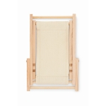 Opvouwbare telefoonhouder bedrukken DeckChair kleur beige vierde weergave