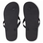 Kurken slippers bedrukken met logo maat 40-43 Phuket kleur zwart derde weergave