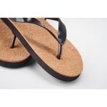 Kurken slippers bedrukken met logo maat 40-43 Phuket kleur zwart foto bekijken vierde weergave