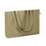 Gerecyclede canvas tas bedrukken 280 g/m2 Nature Colors kleur khaki