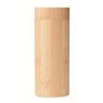 Bamboe zonnebril met logo en UV400 bescherming Bamboo Wanaka kleur hout vijfde weergave