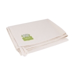 Katoenen keukenhanddoek met ophangtape 180 g/m2 Ristorante kleur beige afbeelding met logo