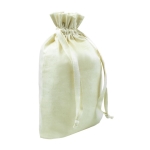 Katoenen tas met trekkoordsluiting 180 g/m2 Cotton Close Small kleur beige tweede weergave