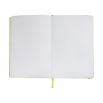 Wit A5 notitieboek laten bedrukken White Colors kleur geel tweede weergave