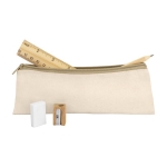 Katoenen etui inclusief accessoires Endemic kleur beige