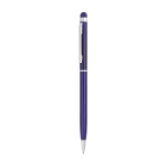 Aluminium Balpen bedrukken blauwe inkt Thin Total kleur blauw