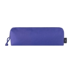 RPET poyester etui met ritskoordje School kleur marineblauw