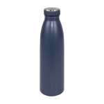 Thermosfles met rubberen stop 500ml Tendy kleur blauw