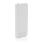 Duurzame en snelladende powerbank 20.000 mAh Pasadena kleur wit