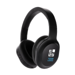 Noise Cancelling Premium koptelefoon Freemond kleur zwart met afdrukgebied