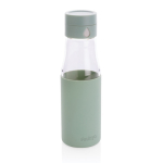 Promotionele fles met hydratatie-tracking 600ml Crystal Ukiyo kleur mintgroen