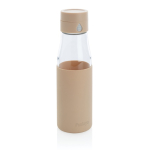 Promotionele fles met hydratatie-tracking 600ml Crystal Ukiyo kleur lichtbruin