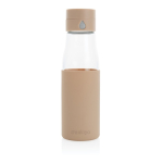 Promotionele fles met hydratatie-tracking 600ml Crystal Ukiyo kleur lichtbruin tweede weergave