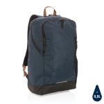 Corporate gerecyclede rugzak bedrukken Urban Outdoor kleur marineblauw