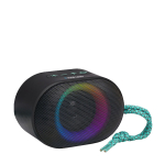 Compacte draadloze speaker met sfeerlicht en diverse functies met afdrukgebied