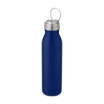 Roestvrijstalen sportfles met logo van 700 ml metalen deksel Harper kleur blauw derde weergave