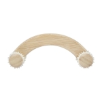 Bamboe Body Massager met Rollers Bamboo kleur naturel tweede weergave