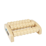 Promotionele bamboe 3 roller voetmassageapparaat Bamboo met afdrukgebied