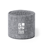 Speaker met logo van gerecycled plastic RPET met jouw bedrukking