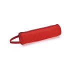 Klassiek gekleurde cilindrische etui met handvat Tubular kleur rood  negende weergave