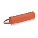 Klassiek gekleurde cilindrische etui met handvat Tubular kleur oranje