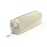 Eenvoudige kleurrijke etui met ritskoordje Classic kleur beige tweede weergave