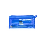 Non-woven etuiset met 7 accessoires Transparant kleur blauw  negende weergave